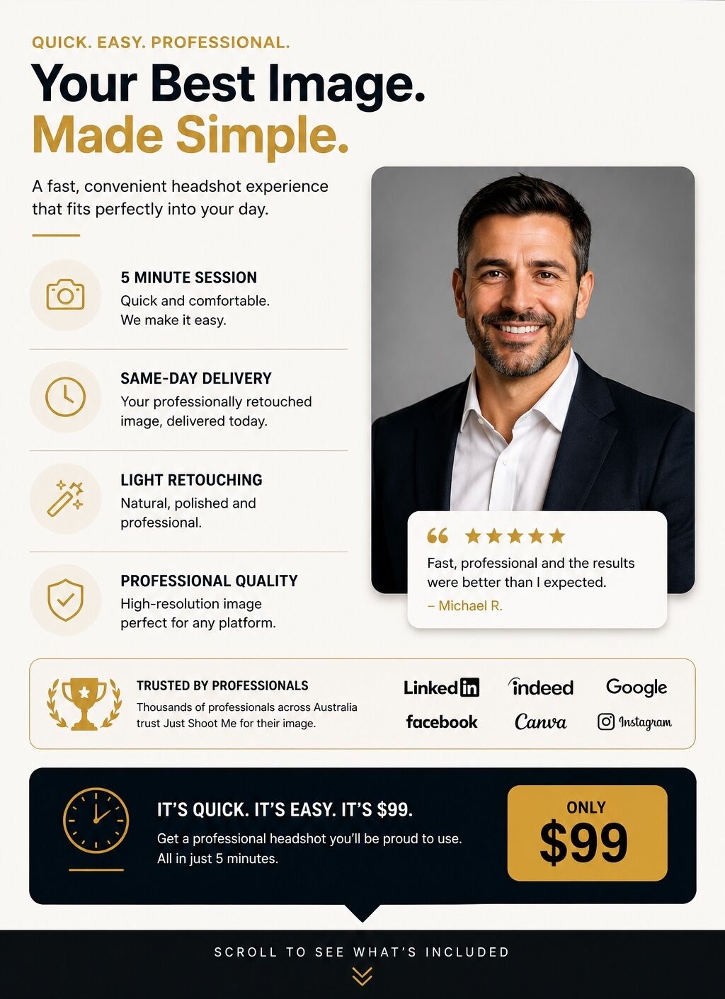Just Shoot Me Headshots | Story-Driven Headshots & Concept Imaging   Drummoyne, Balmain, Hunters Hill, Five Dock, Leichhardt, Haberfield, Concord & Inner West