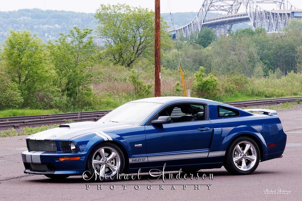Light Painting a Model T and a Ford Shelby Mustang