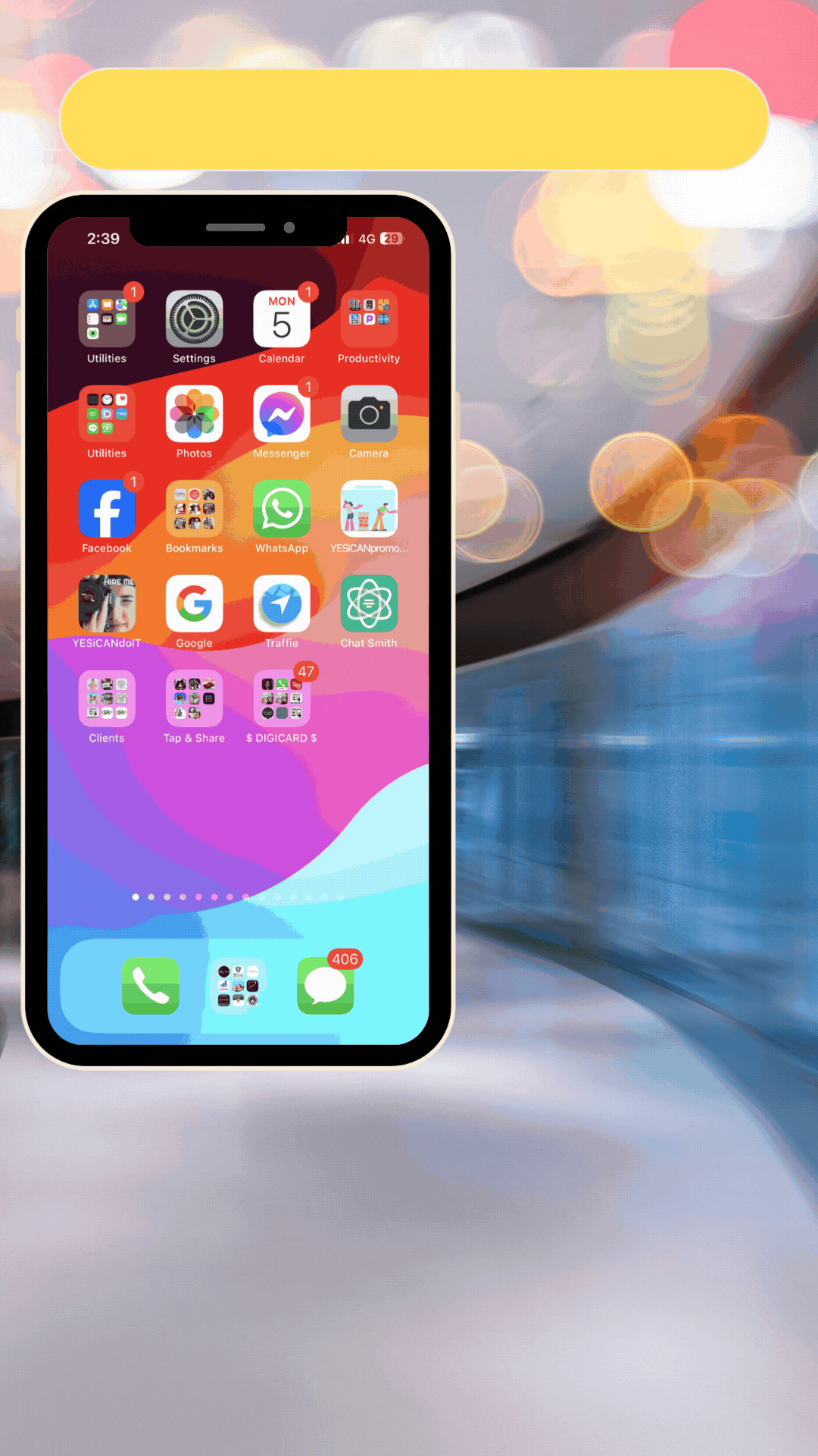 No More Business Cards