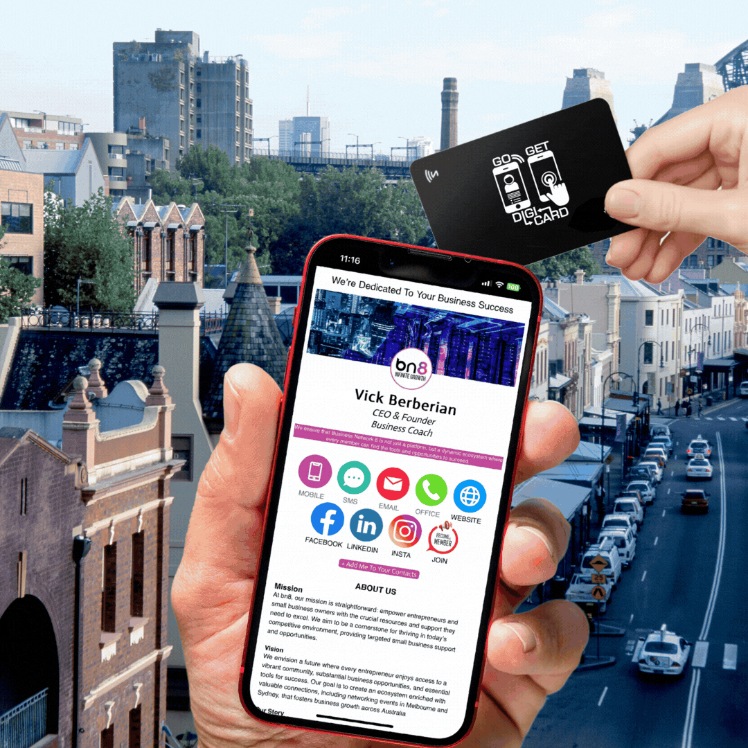 No More Business Cards