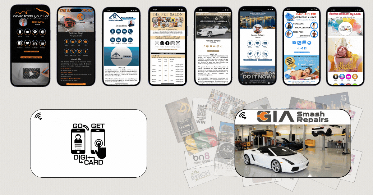 No More Business Cards