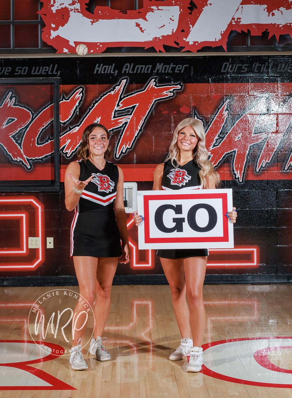 BHS Sr high Cheer