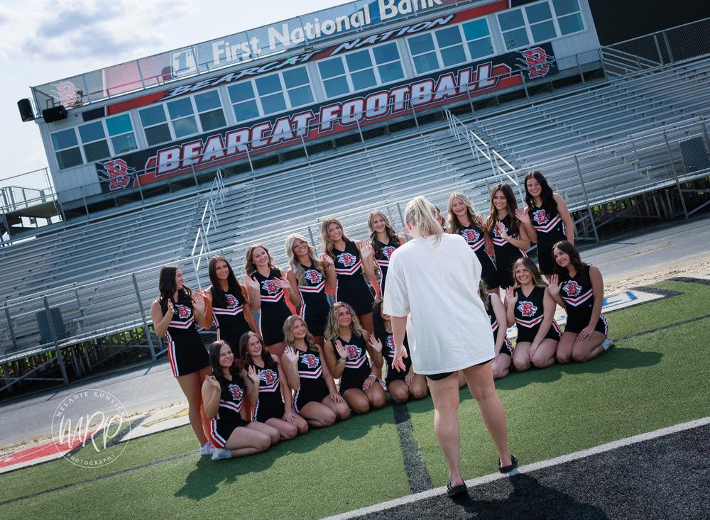 BHS Sr high Cheer
