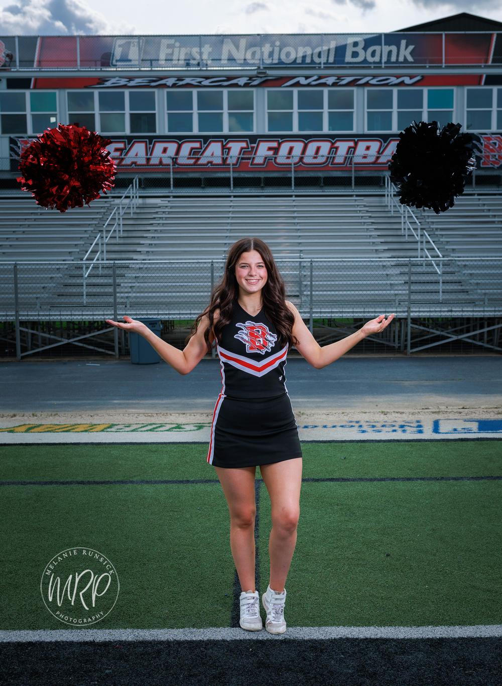 BHS Sr high Cheer