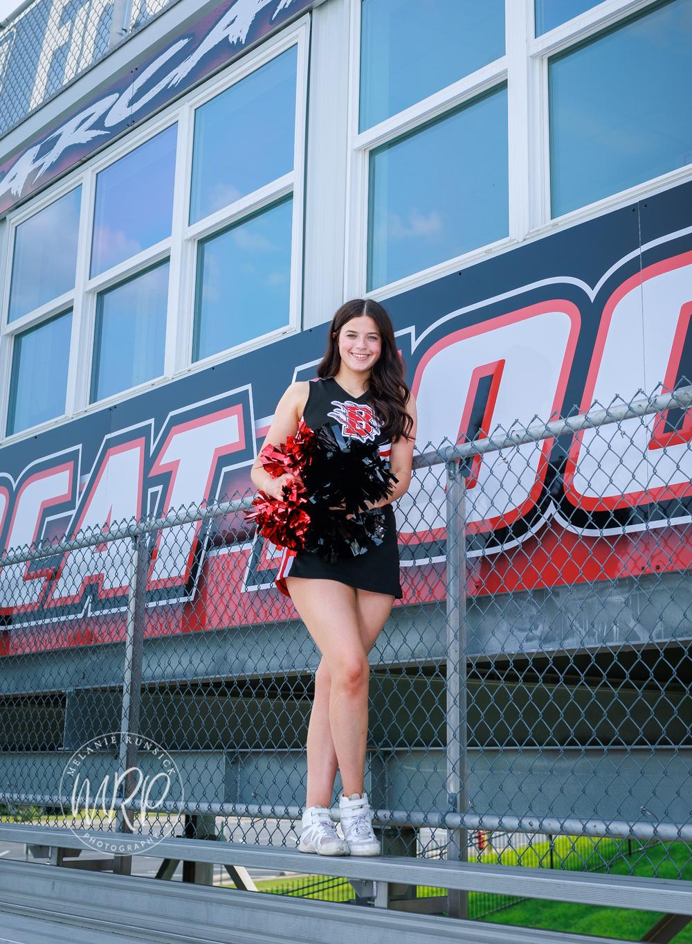 BHS Sr high Cheer