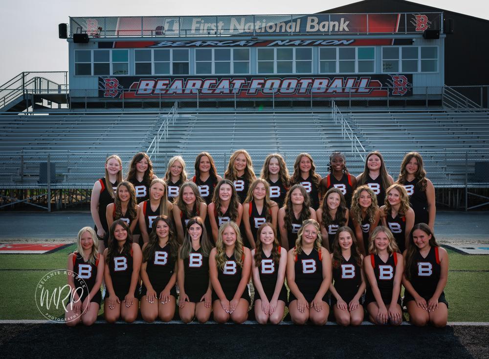 BHS Sr high Cheer