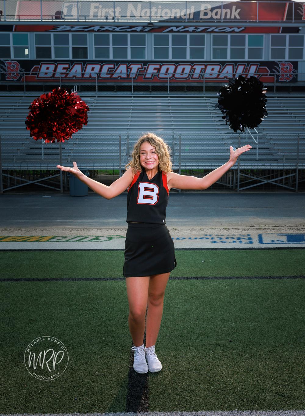BHS Sr high Cheer