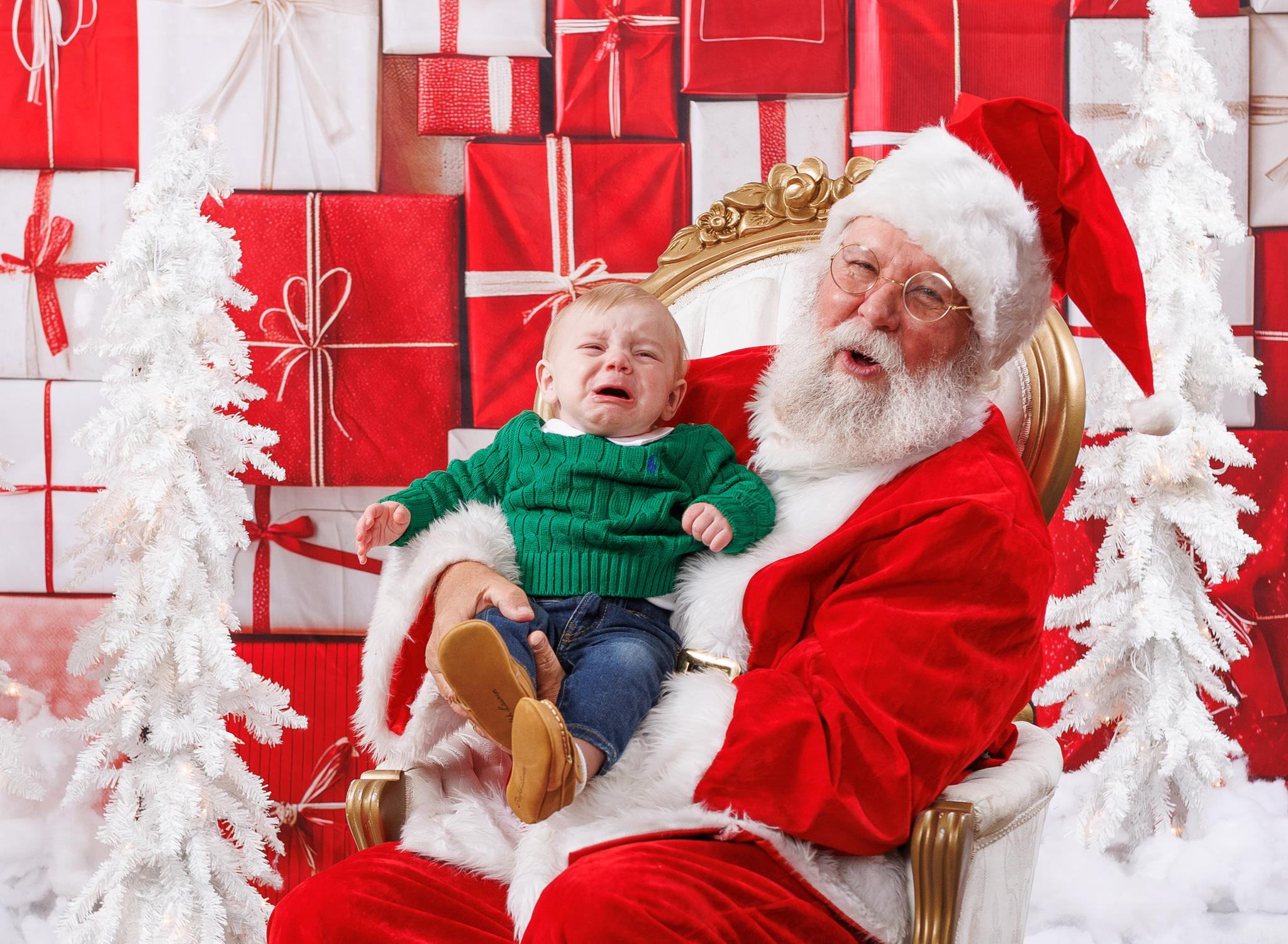 Asher & Santa