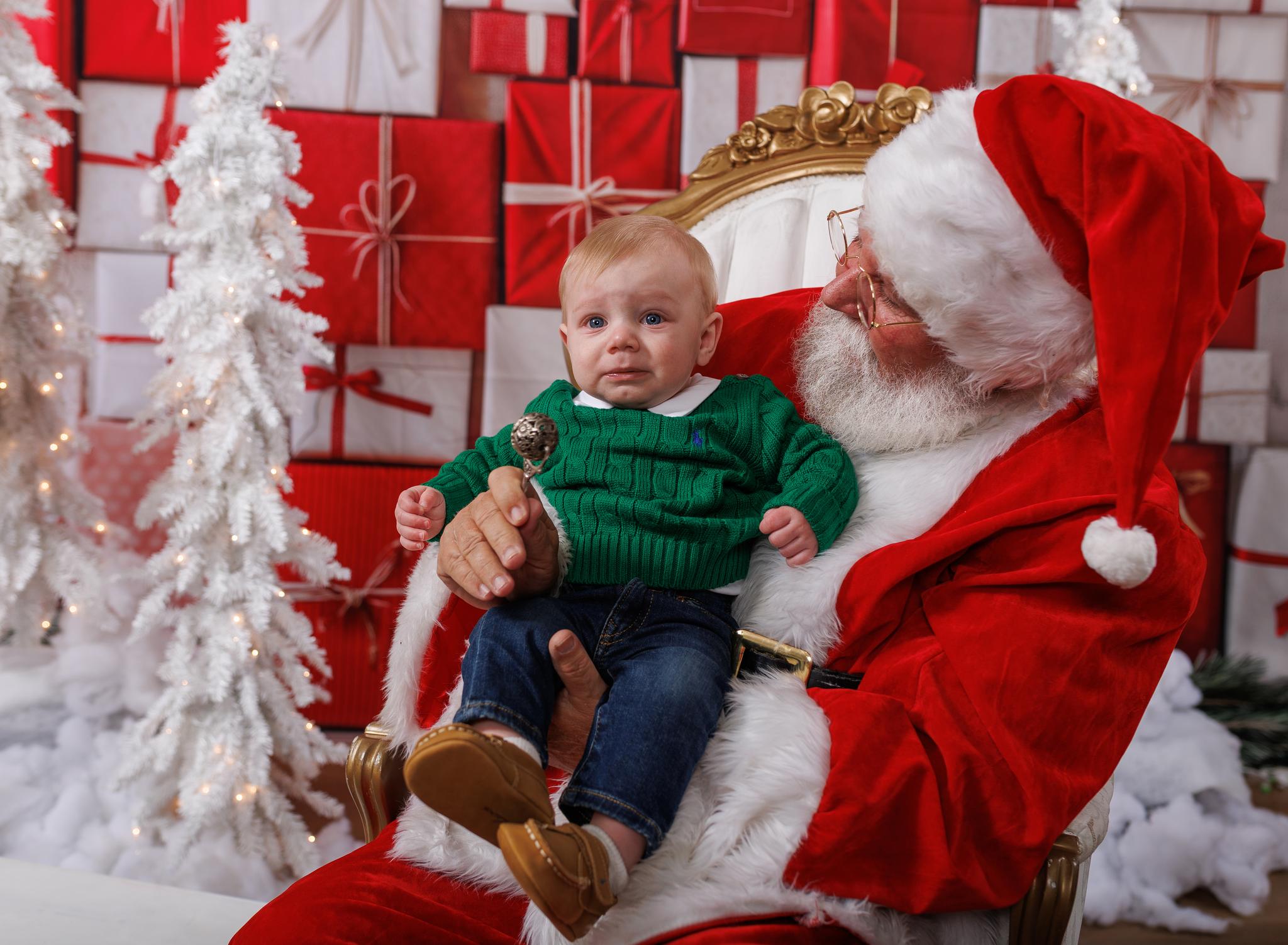 Asher & Santa