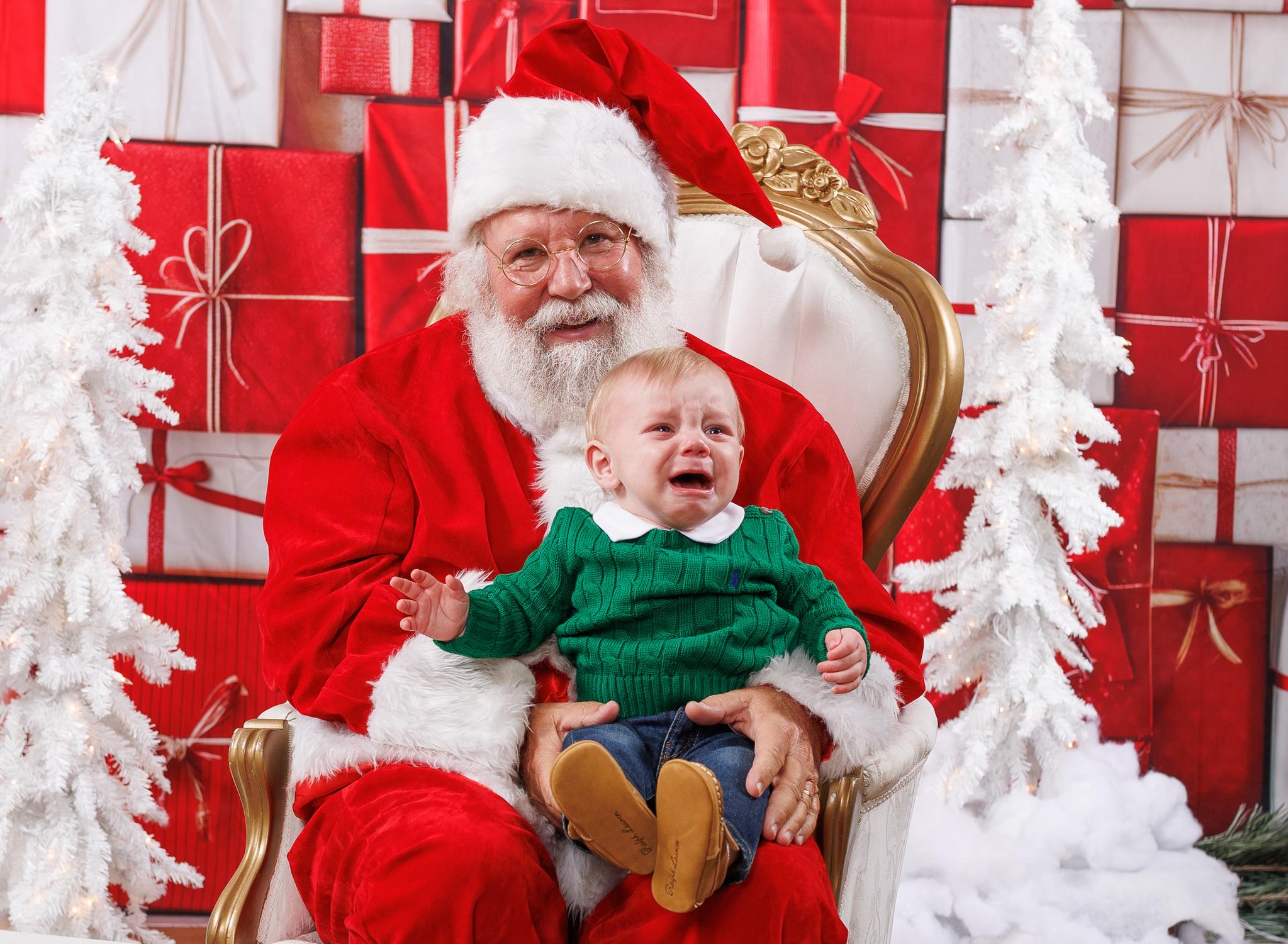 Asher & Santa