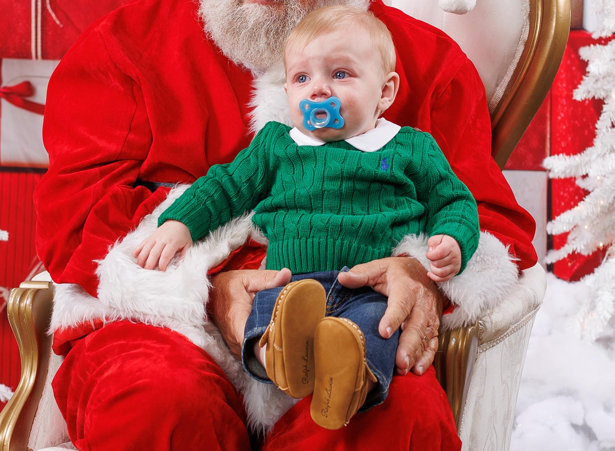 Asher & Santa