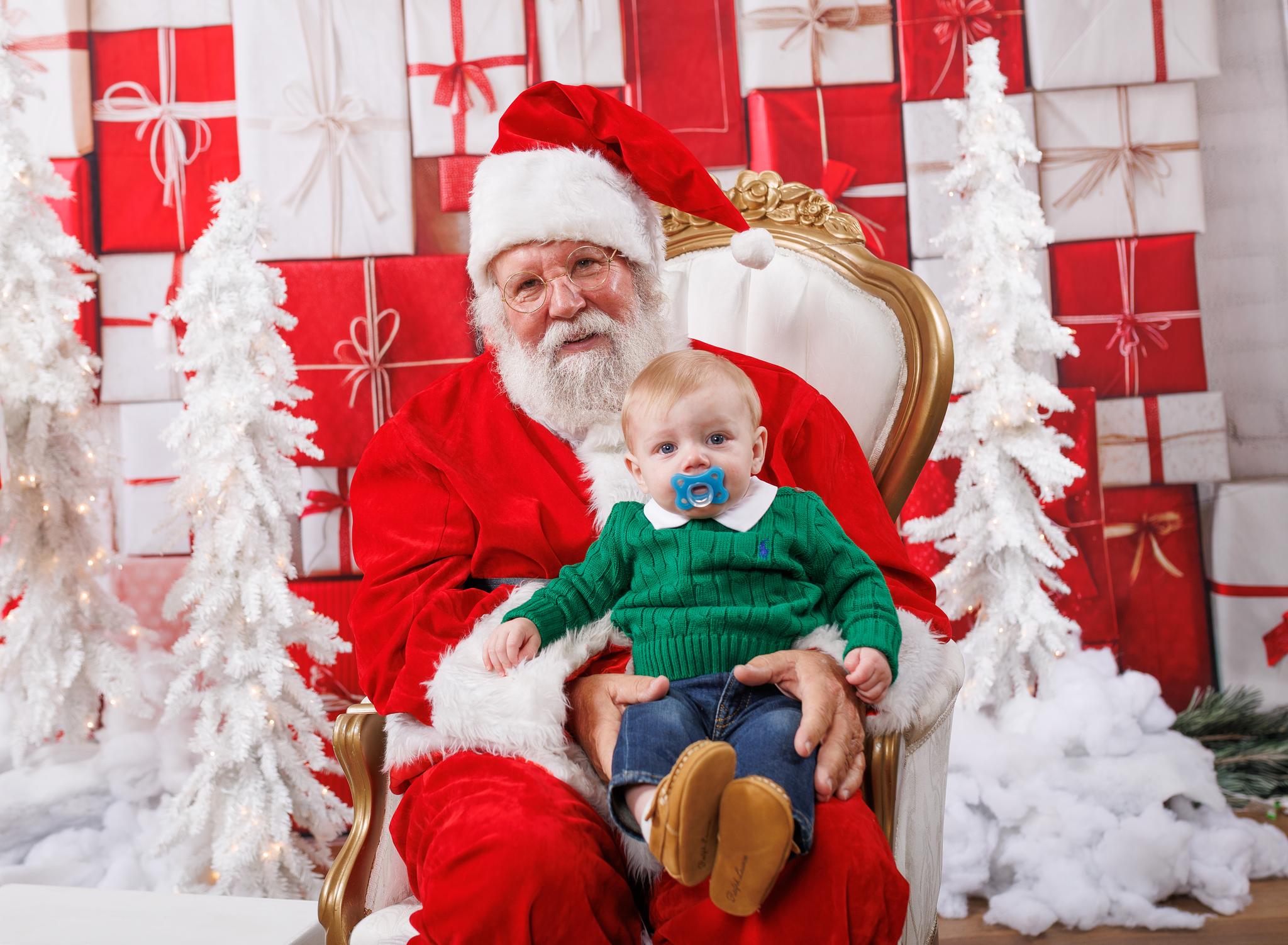 Asher & Santa