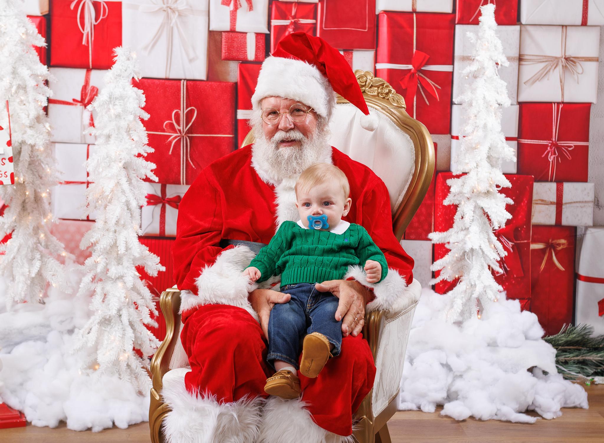 Asher & Santa