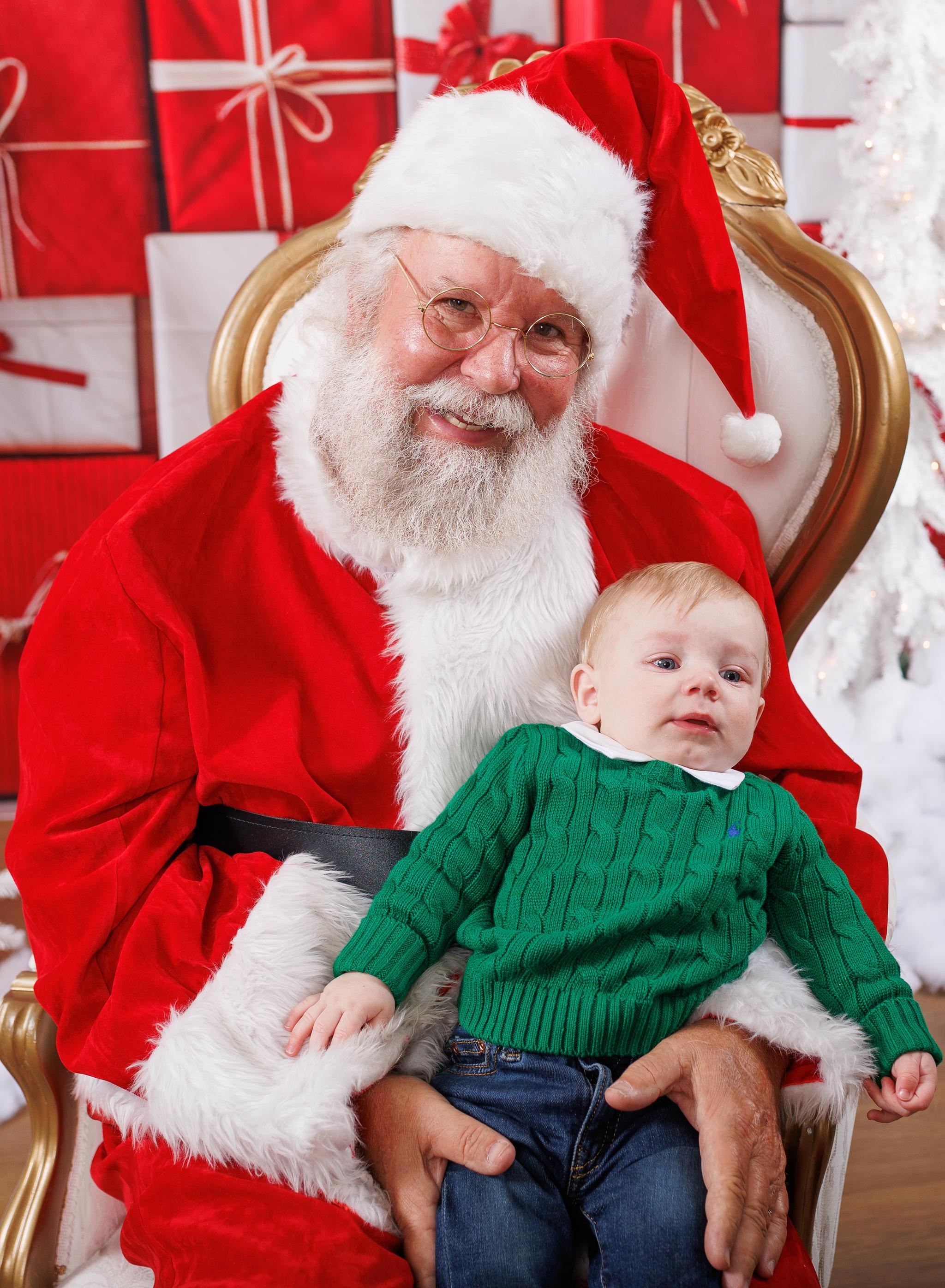 Asher & Santa