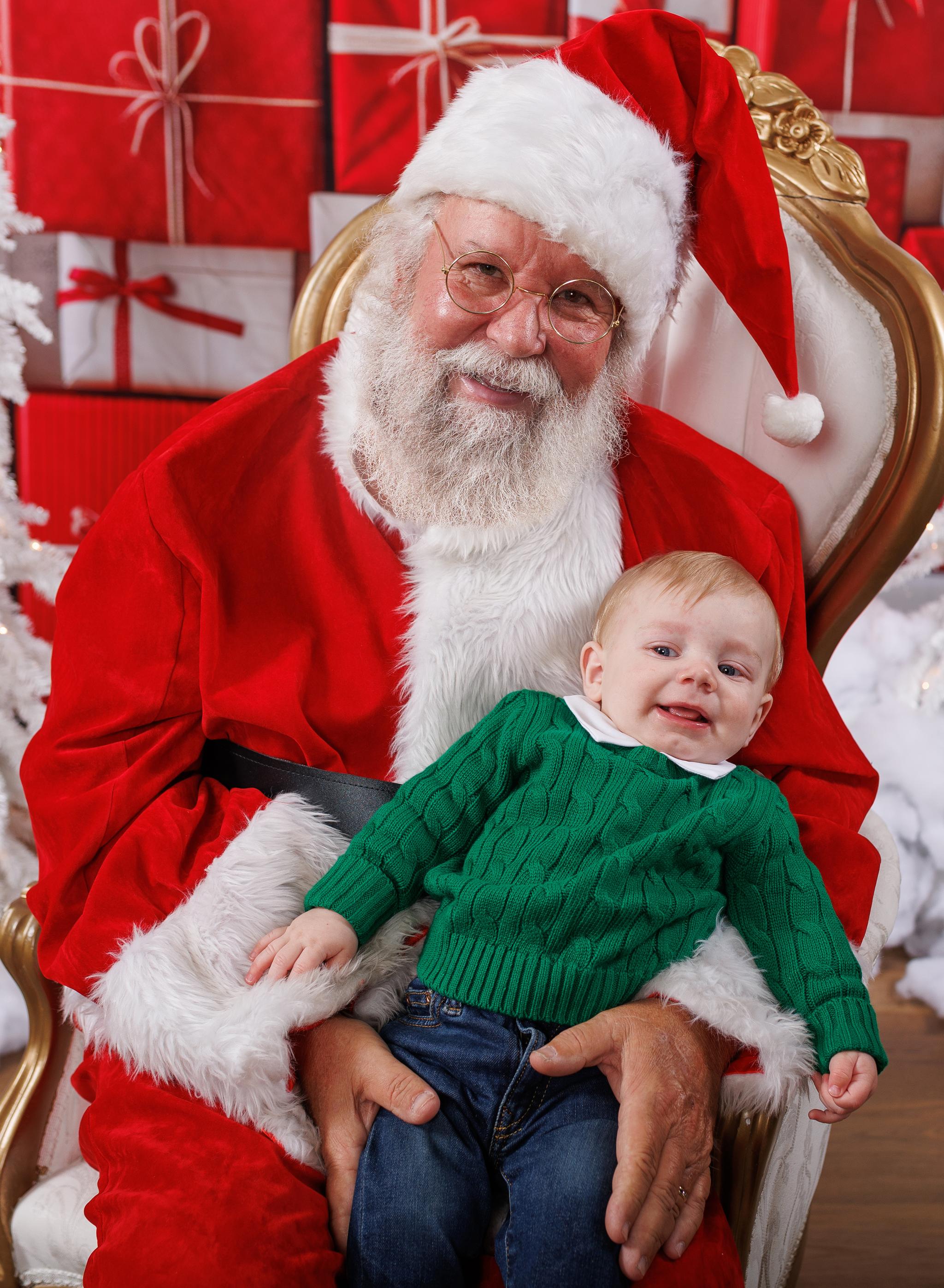 Asher & Santa