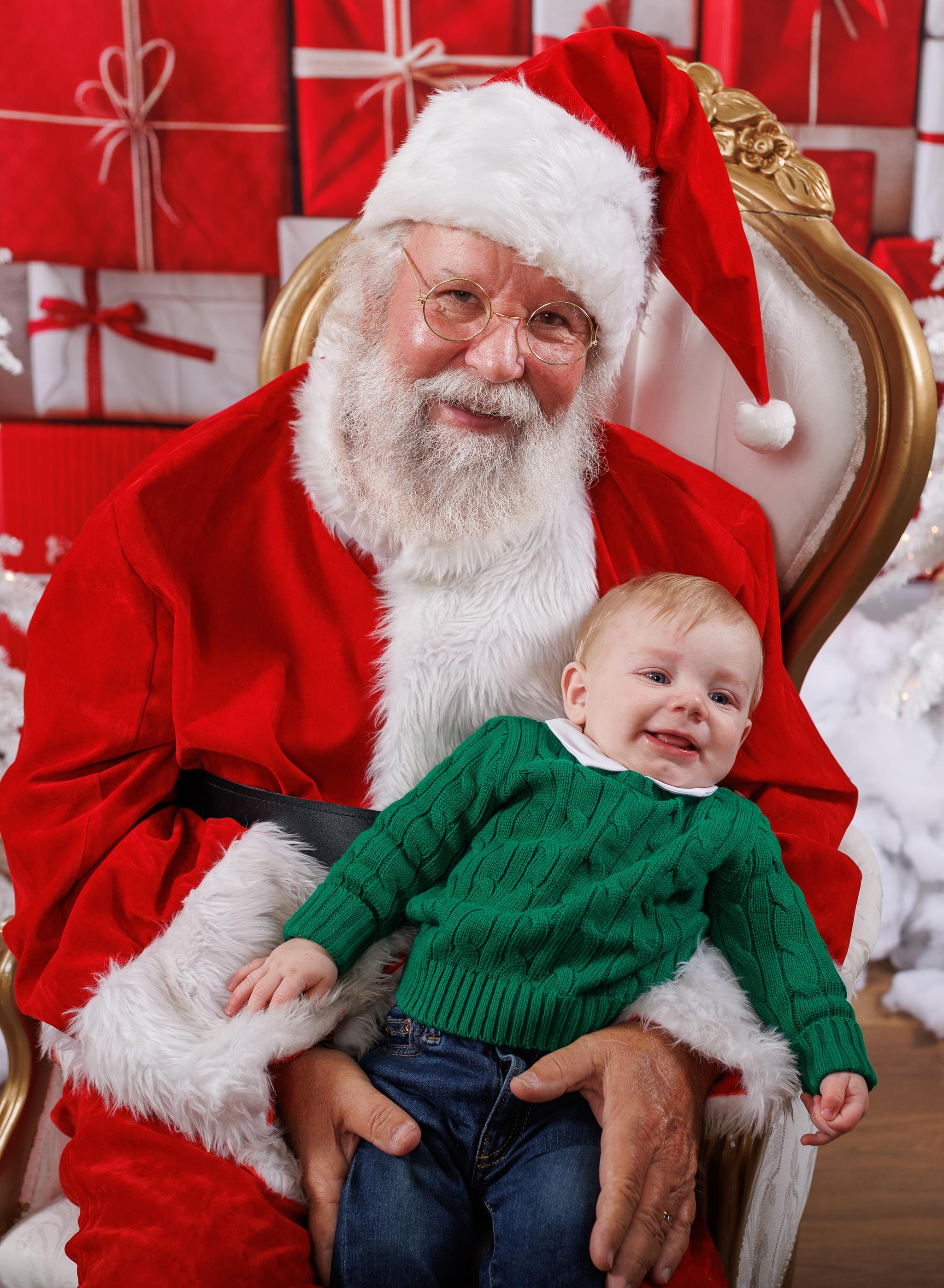 Asher & Santa