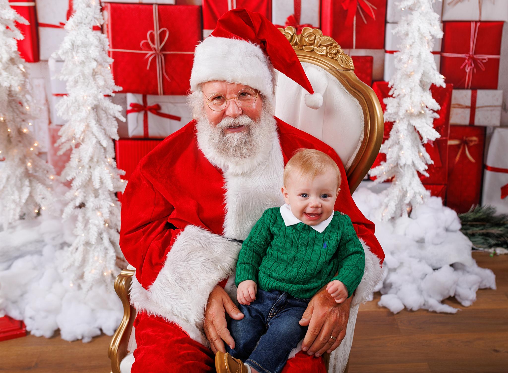 Asher & Santa