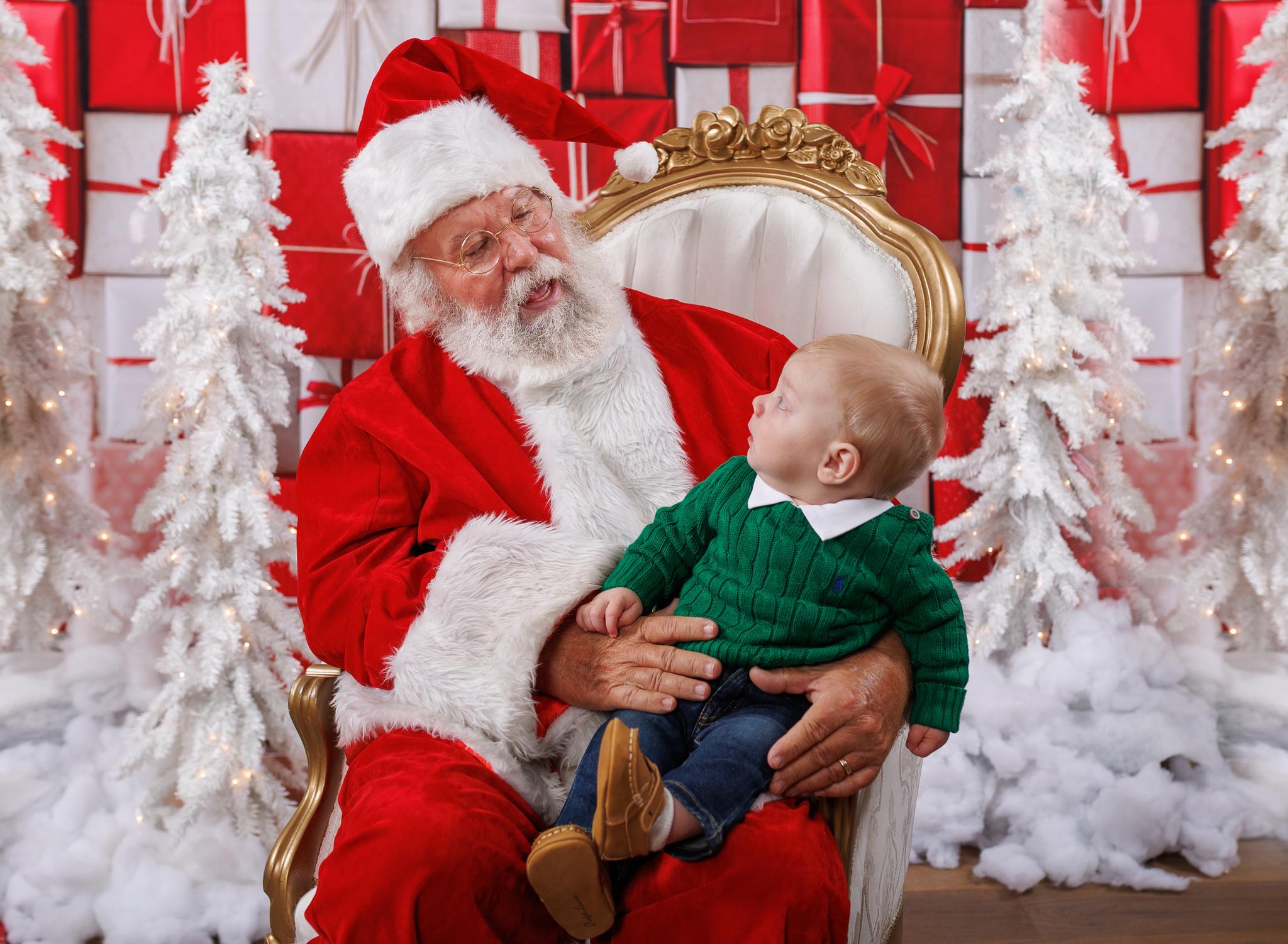 Asher & Santa