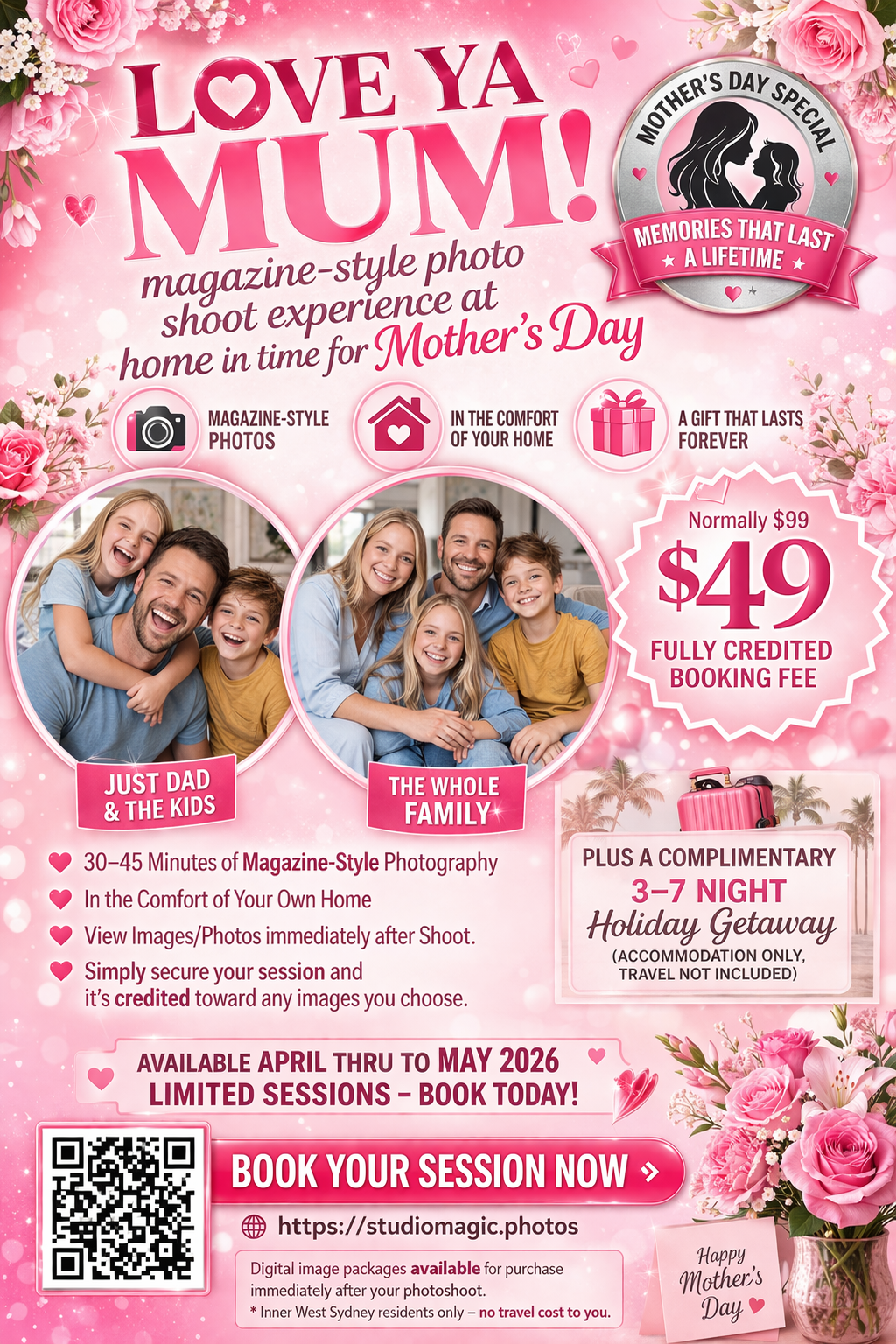 Studio Magic | Family Photographer Sydney – Magazine-Quality Photos at Home